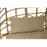Poltrona de jardim DKD Home Decor Castanho 90 x 70 x 110 cm Bege Metal Rotim sintético (90 x 65 x 193 cm)