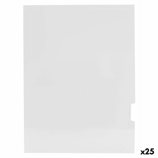 Subpasta Elba Plastificada Branco A4 (25 Unidades)
