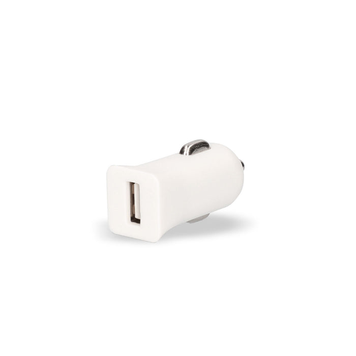 Carregador USB para Auto + Cabo Lightning MFi Contact 2.1A Branco