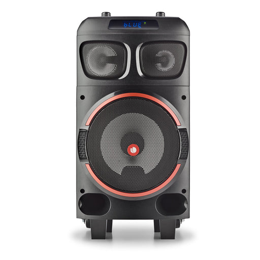 Altifalante Bluetooth com microfone para karaoke NGS WILD DUB ZERO Preto 120W