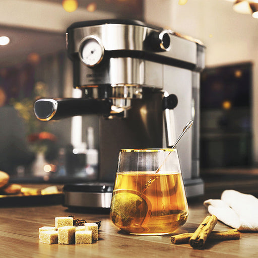 Máquina de Café Expresso Manual Cecotec Cafelizzia 790 Steel Pro 1,2 L 20 bar 1350W Aço inoxidável