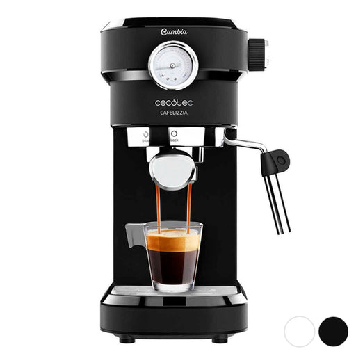 Máquina de Café Expresso Manual Cecotec Cafelizzia 790 Black Pro 1,2 L 20 bar 1350W