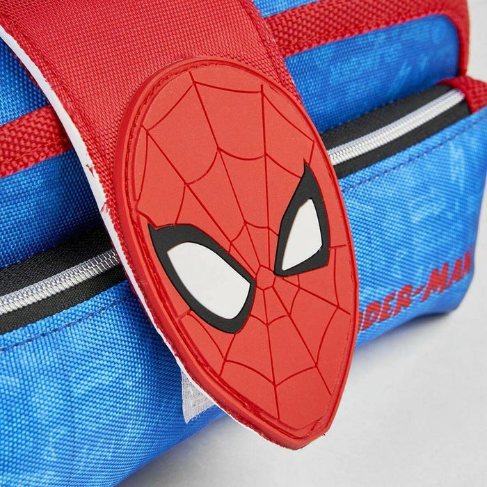 Bolsa Escolar Spiderman Azul (22 x 12 x 7 cm)