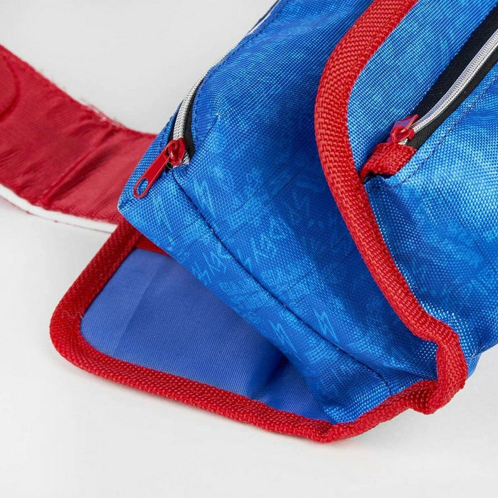 Bolsa Escolar Spiderman Azul (22 x 12 x 7 cm)