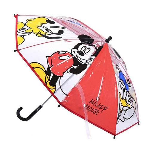 Guarda-Chuva Mickey Mouse Vermelho (Ø 66 cm)