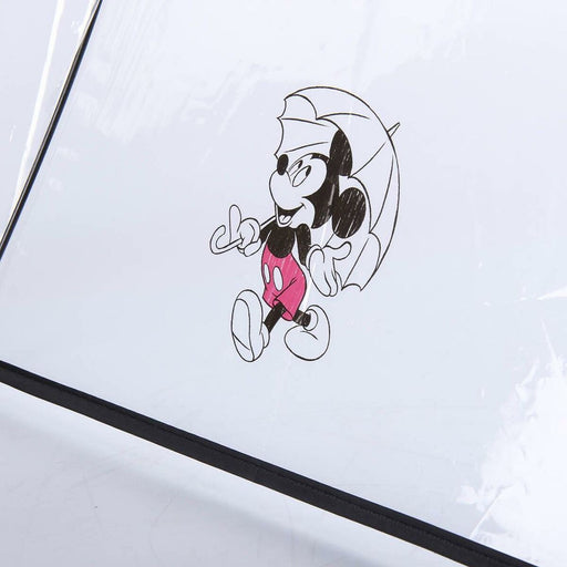 Guarda-Chuva Mickey Mouse Transparente Preto PoE