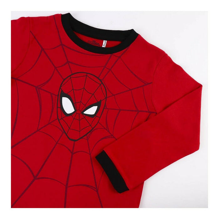 Pijama Infantil Spiderman Vermelho