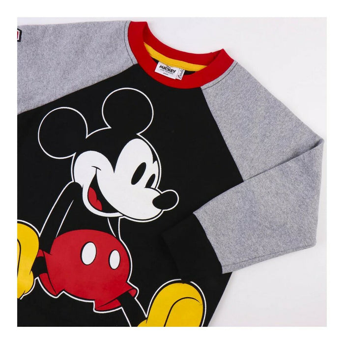 Fato de Treino Infantil Mickey Mouse 3 Peças Preto