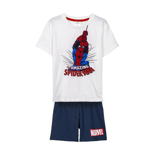 Conjunto de Vestuário Spiderman Infantil Branco