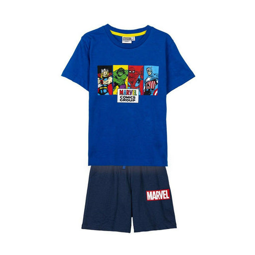 Conjunto de Vestuário The Avengers Infantil Azul