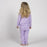 Pijama Infantil Gabby's Dollhouse Roxo