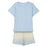 Pijama Infantil Stitch Azul Claro