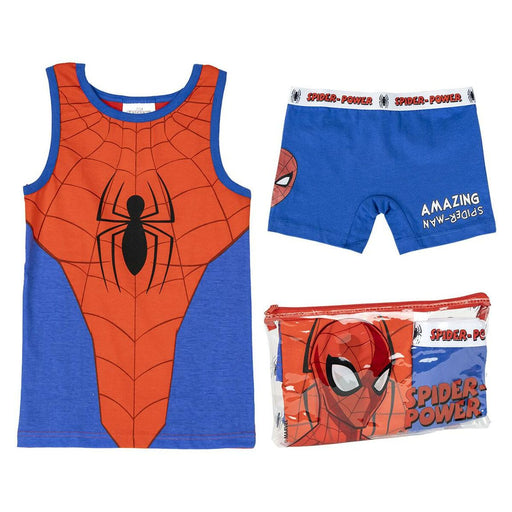 Pijama Infantil Spider-Man Vermelho Azul