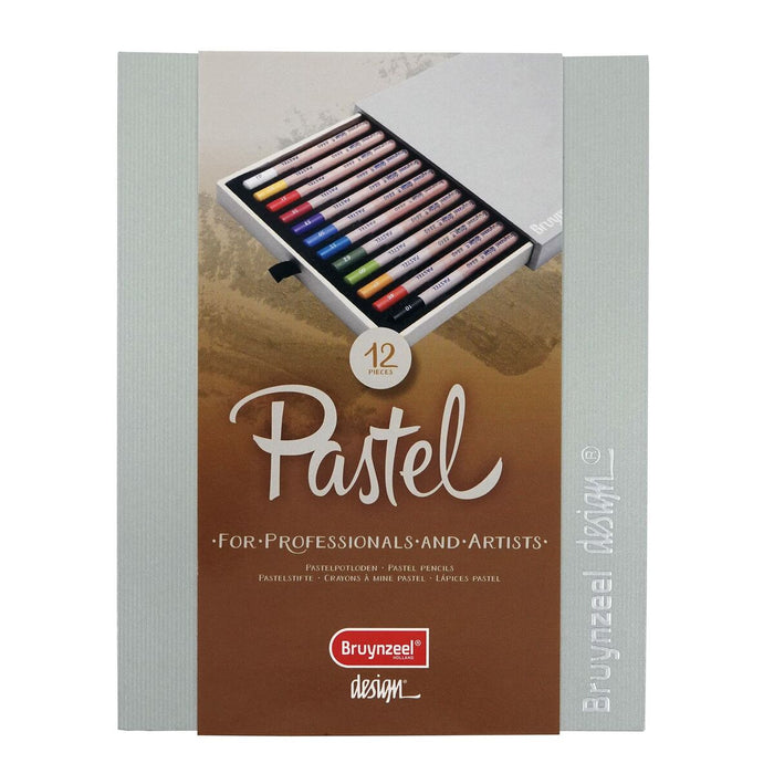 Lápis pastel Bruynzeel Design Estojo 12 Peças Multicolor
