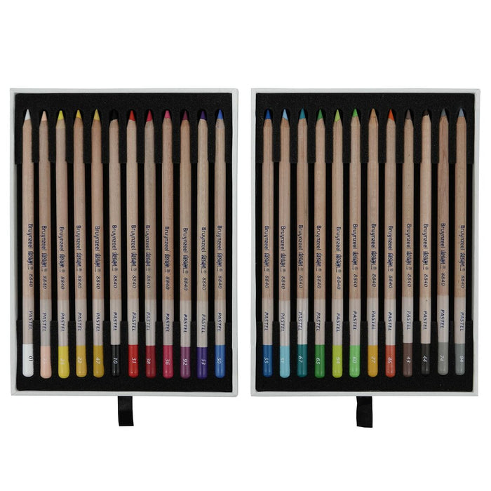 Lápis pastel Bruynzeel Design Estojo 24 Peças Multicolor