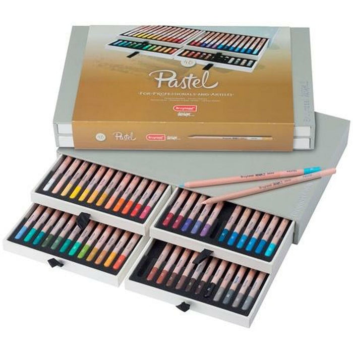 Lápis pastel Bruynzeel Design Estojo 48 Peças Multicolor