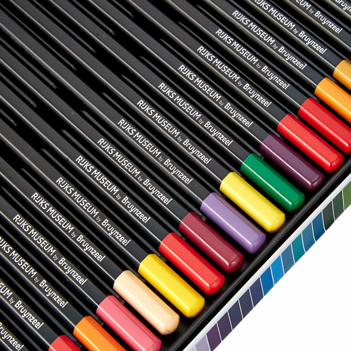 Lápis de cores Bruynzeel La Ronda de Noche Multicolor Estojo metálico 50 Peças