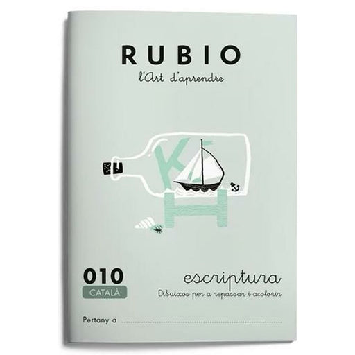 Writing and calligraphy notebook Rubio Nº10 Catalão A5 20 Folhas (10 Unidades)