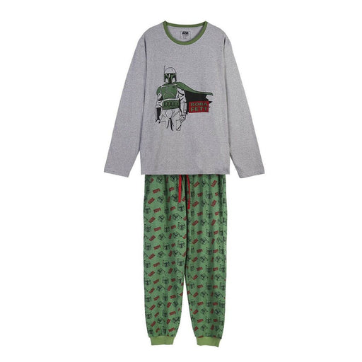 Pijama Infantil Boba Fett Cinzento Verde-escuro