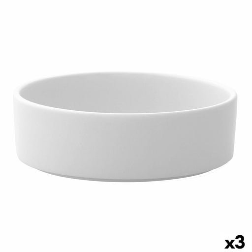 Saladeira Ariane Prime Cerâmica Branco Ø 21 cm (3 Unidades)