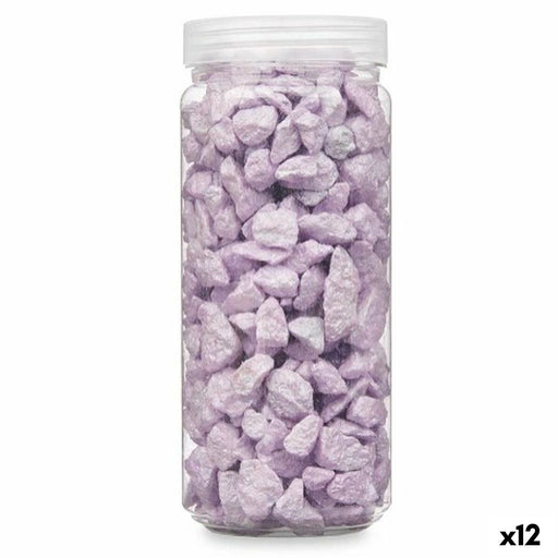 Pedras Decorativas Lilás 10 - 20 mm 700 g (12 Unidades)