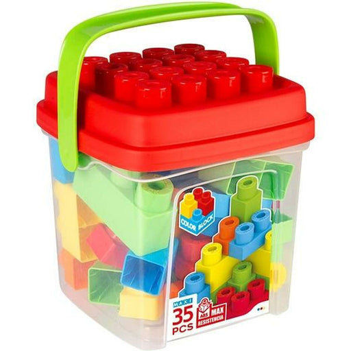 Jogo de Construção com Blocos Colorbaby Multicolor 35 Peças