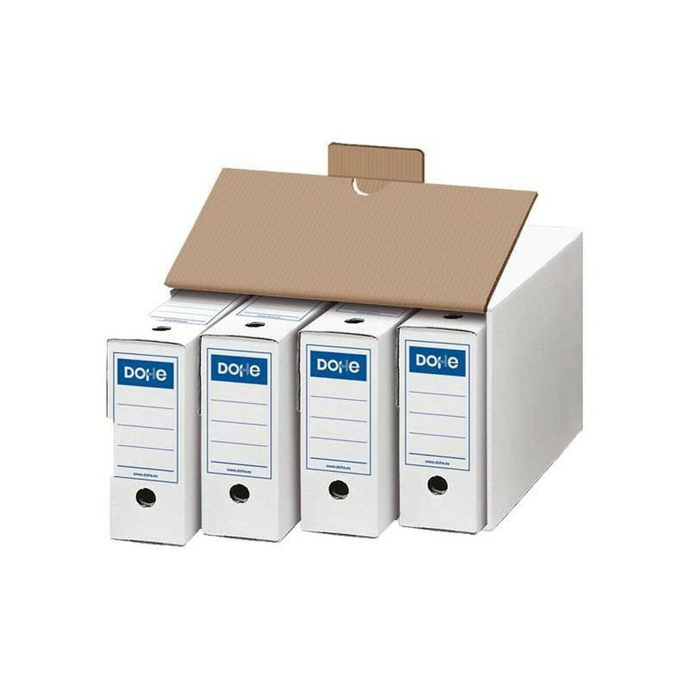 Caixa de Arquivo DOHE Branco Din A4 (10 Unidades)