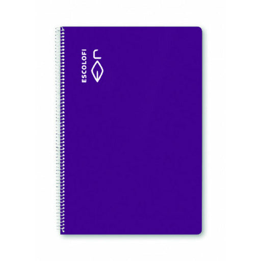 Caderno ESCOLOFI 5 Unidades Violeta Quarto