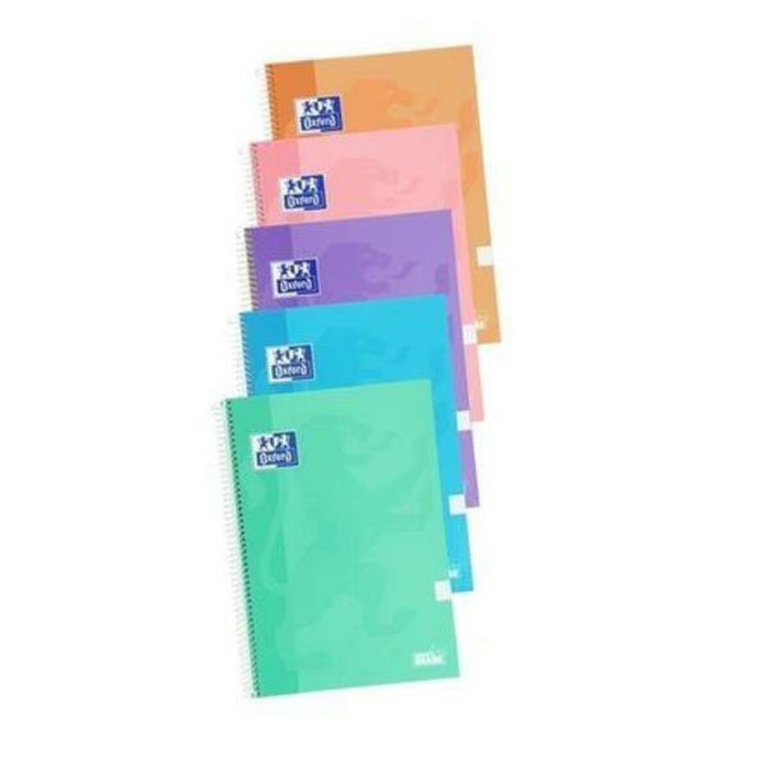 Conjunto de cadernos Oxford Write&Erase 5 Peças Multicolor 80 Folhas Din A4