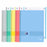 Conjunto de cadernos Oxford A4+ Multicolor 120 Folhas (5 Unidades)