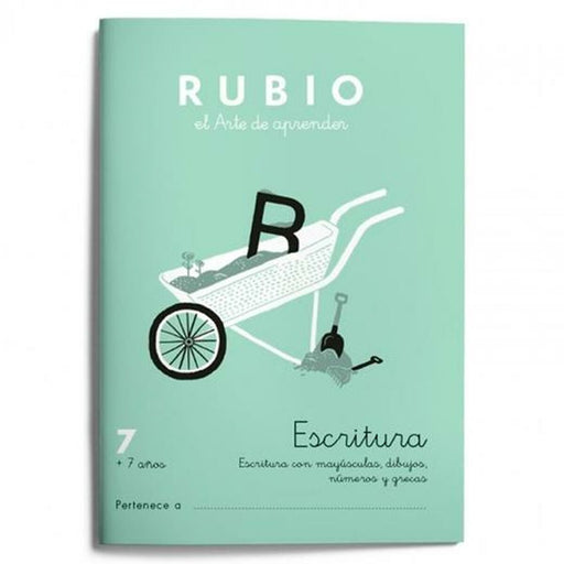 Writing and calligraphy notebook Rubio Nº07 A5 Espanhol 20 Folhas (10 Unidades)
