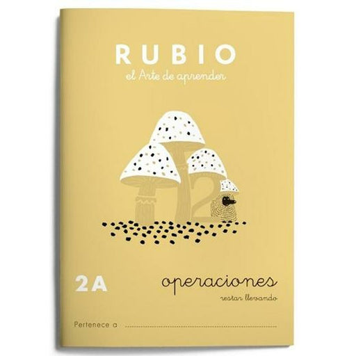 Caderno quadriculado Rubio Nº2A A5 Espanhol 20 Folhas (10 Unidades)