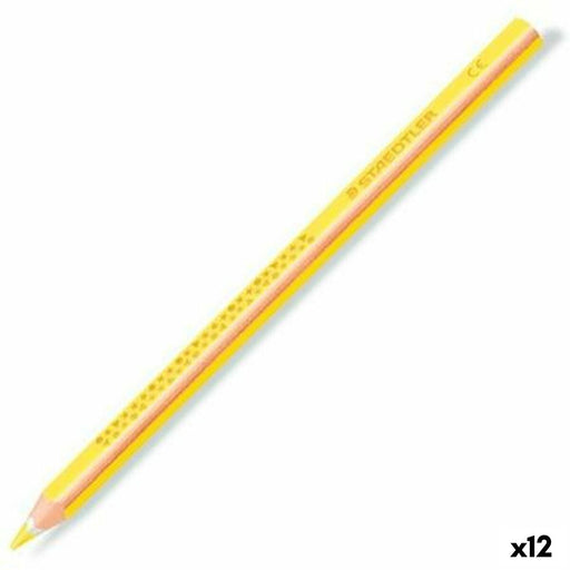 Lápis de cores Staedtler Amarelo (12 Unidades)