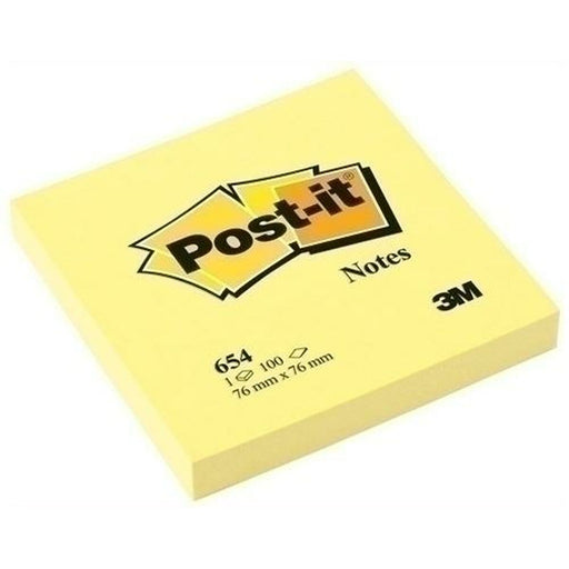 Notas Adesivas Post-it 76 x 76 mm Amarelo (2 Unidades)