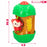 Brinquedo Interativo para Bebés Winfun Macaco 11,5 x 20,5 x 11,5 cm (6 Unidades)