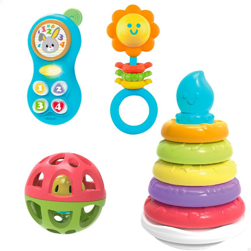 Set de Brinquedos para Bebés Winfun 13 x 20 x 13 cm 4 Unidades