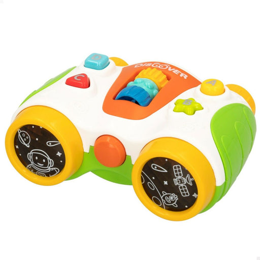 Brinquedo Interativo para Bebés Colorbaby Binóculos 13,5 x 6 x 10,5 cm (6 Unidades)