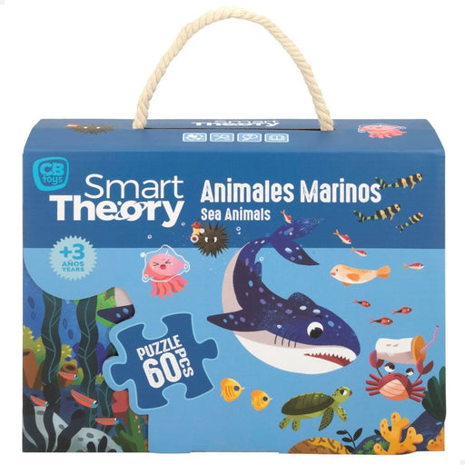 Puzzle Infantil Colorbaby Sea Animals 60 Peças 60 x 44 cm (6 Unidades)